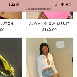 Website at the top. shopprimefashion, same for IG as well